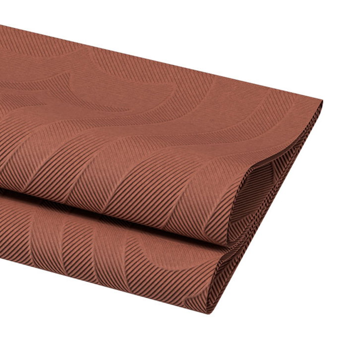Duni Servilleta Elegance Lily Avellana 40x40 cm, 240 Unidades - Papel Un Solo Uso