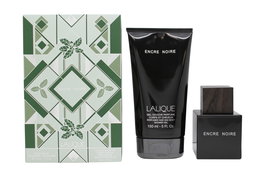 Lalique Encre Noire Gift Set 50ml EDT + 150ml Shower Gel