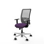 PIQUERAS Y CRESPO Silla de oficina Zulema Morado/Gris