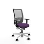 PIQUERAS Y CRESPO Silla de oficina Zulema Morado/Gris