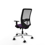 PIQUERAS Y CRESPO Silla de oficina Zulema Morado/Gris