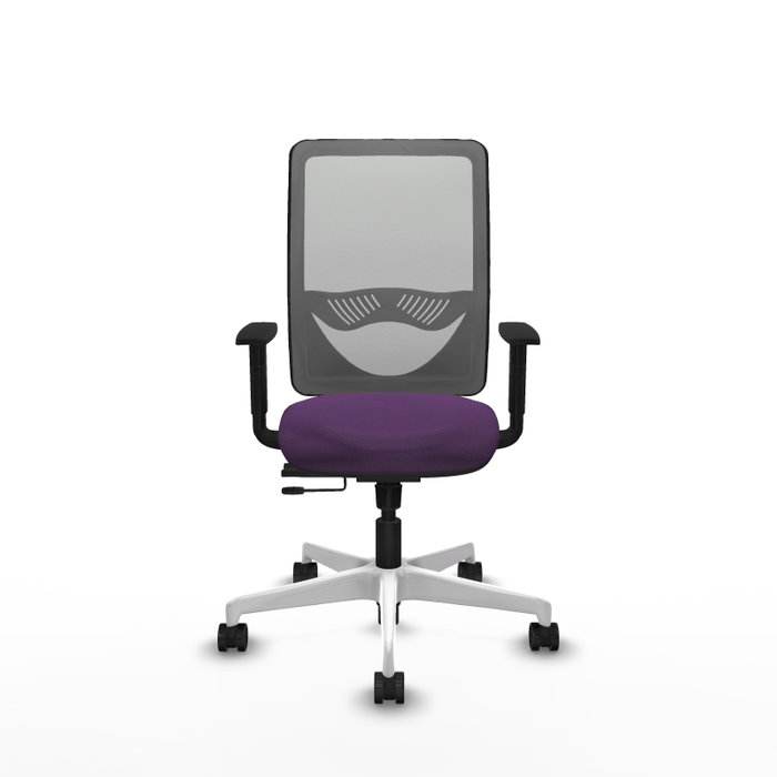 PIQUERAS Y CRESPO Silla de oficina Zulema Morado/Gris PIQUERAS Y CRESPO Silla de oficina Zulema Morado/Gris
