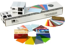 Zebra Premier Colour PVC Card, 500 Piezas, Green Card