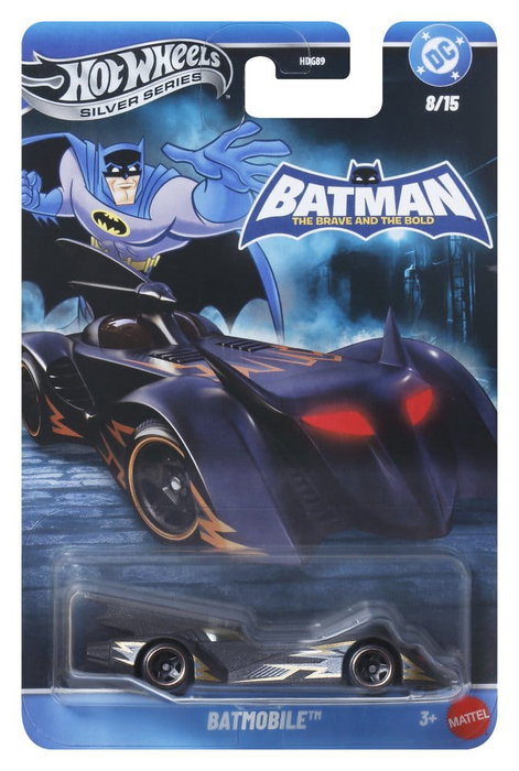 Batman Hot Wheels Silver Series Vehicles Die-Cast 1/64 979T Surtido (24)