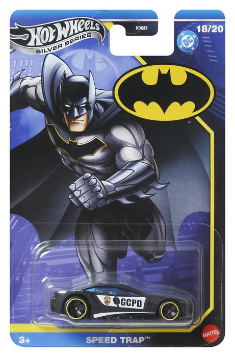 Mattel Hot Wheels Batman Silver Series Vehículos Die-Cast 1:64 Surtido (24)