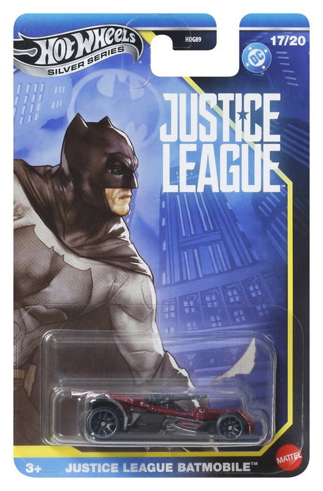 Mattel Hot Wheels Batman Silver Series Vehículos Die-Cast 1:64 Surtido (24)