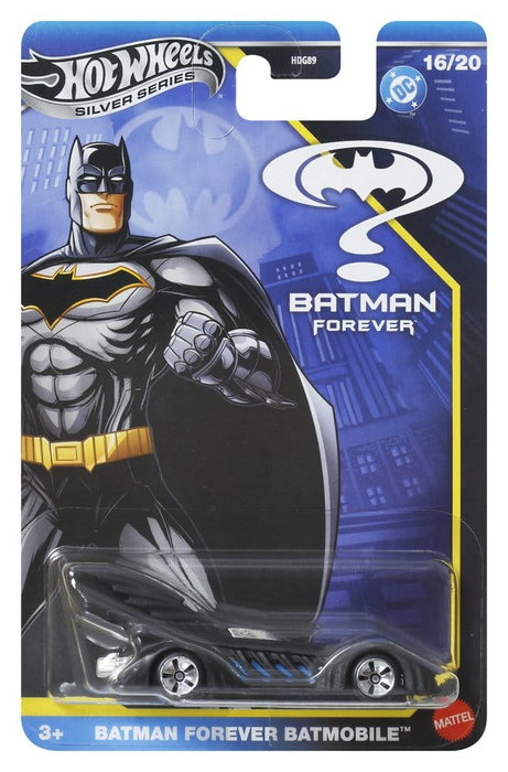 Mattel Hot Wheels Batman Silver Series Vehículos Die-Cast 1:64 Surtido (24)