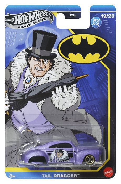 Mattel Hot Wheels Batman Silver Series Vehículos Die-Cast 1:64 Surtido (24)