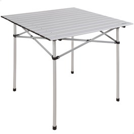 Aktive Camping Mesa de camping plegable de aluminio