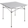 Aktive Camping Mesa de camping plegable de aluminio