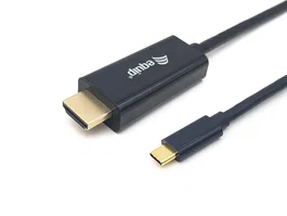 Equip Adaptador USB-C a HDMI 4K 30Hz 3m Negro