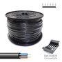 Sediles vv-k06/1kv Manguera tubular 2 x 1,50 mm² negra, 150 m