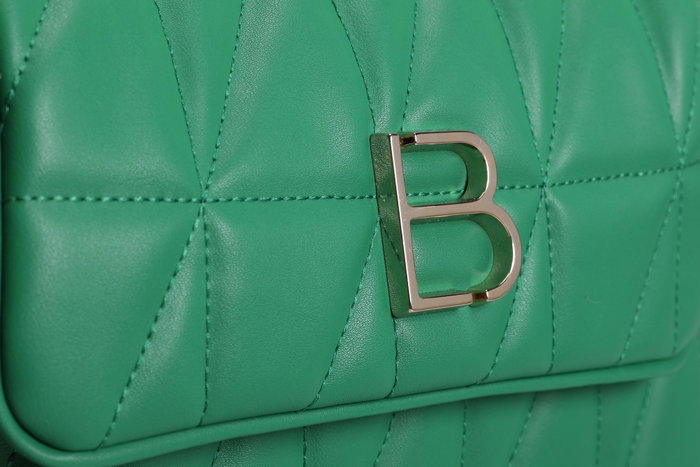 Lucky Bees 1246 Bandolera Verde de Polipiel para Mujer, Elegante y Funcional, Accesorio de Moda