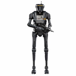 Hasbro Figura Black Series Droide de Seguridad Nueva República Star Wars The Mandalorian 15cm con Blaster