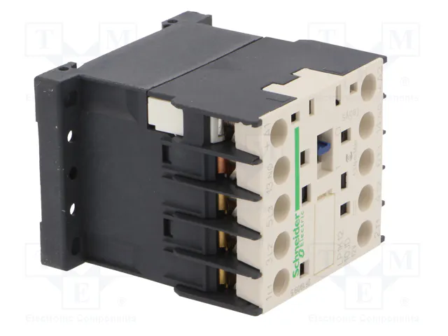 Schneider Electric LP1K1210JD Contactor TeSys K 3-polar 12VDC 12A Schneider Electric LP1K1210JD Contactor TeSys K 3-polar 12VDC 12A