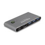 DeLOCK HDMI KVM Switch 8K 60 Hz con USB 5 Gbps, 7680 x 4320, 3 puertos HDMI, Antracita