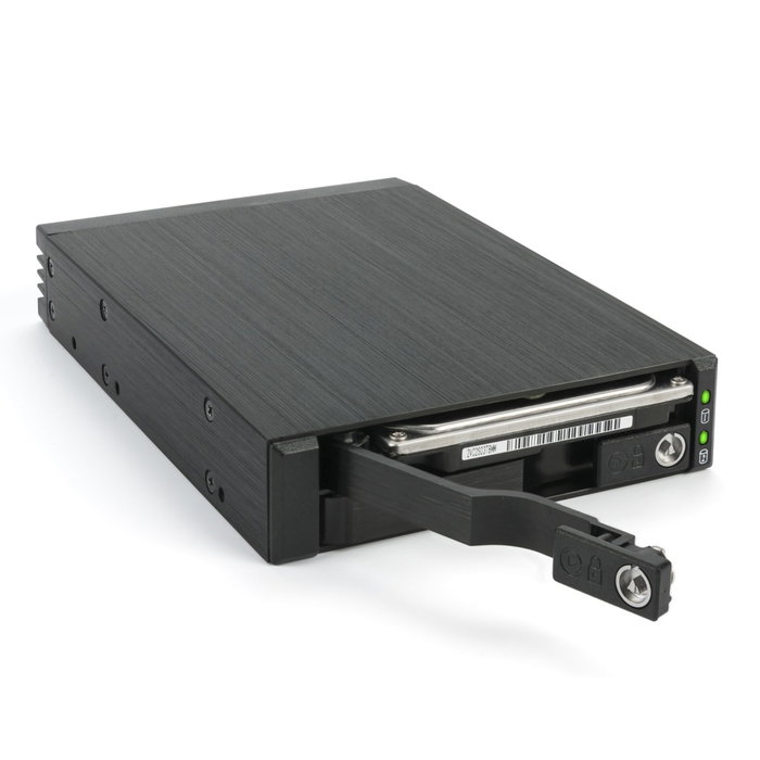 Fantec MR-25DUAL Marco Extraíble para HDD/SSD 2.5 Pulgadas Negro Fantec MR-25DUAL Marco Extraíble para HDD/SSD 2.5 Pulgadas Negro