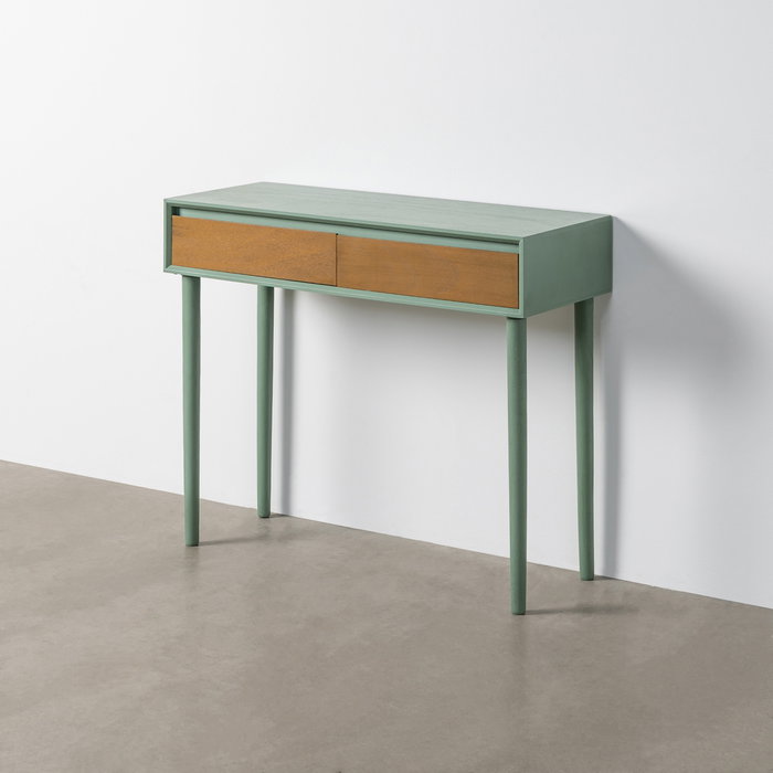 Consola Verde Dm Entrada 90 X 35 X 75 cm Consola Verde Dm Entrada 90 X 35 X 75 cm