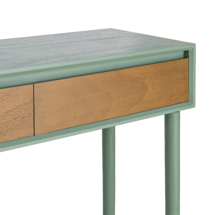 Consola Verde Dm Entrada 90 X 35 X 75 cm Consola Verde Dm Entrada 90 X 35 X 75 cm