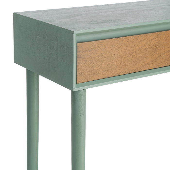 Consola Verde Dm Entrada 90 X 35 X 75 cm Consola Verde Dm Entrada 90 X 35 X 75 cm