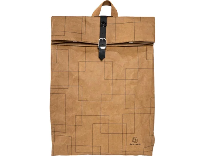 Exacompta Mochila Eterneco Cuero Imitación Vegetal 360x100x450 mm Exacompta Mochila Eterneco Cuero Imitación Vegetal 360x100x450 mm