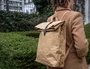 Exacompta Mochila Eterneco Cuero Imitación Vegetal 360x100x450 mm