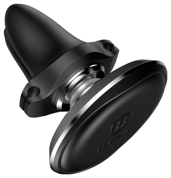 Baseus Soporte Magnético para Coche con Clip para Cable y Rejilla de Ventilación Negro