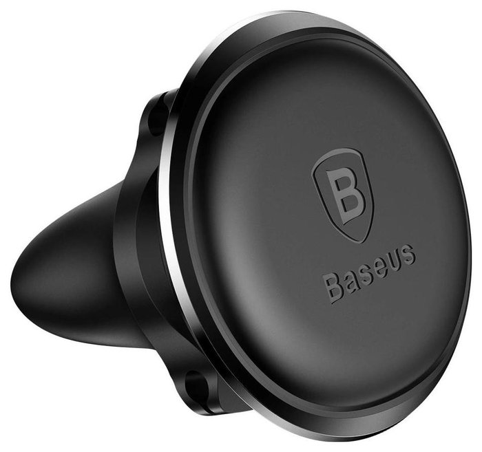 Baseus Soporte Magnético para Coche con Clip para Cable y Rejilla de Ventilación Negro
