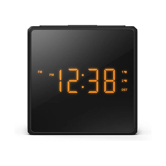 Philips TAR4500/10 Radio Reloj Digital con Carga USB-C y FM