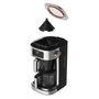 Krups KM 760D Cafetera de filtro Negro y plata 2-10 tazas 1,25 L