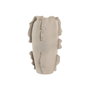 DKD Home Decor Jarrón de Cerámica Blanco Orgánico Artesanal