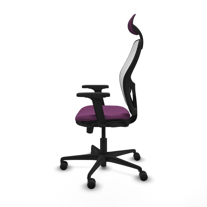 PIQUERAS Y CRESPO Silla de oficina Jorquera Morado/Blanco PIQUERAS Y CRESPO Silla de oficina Jorquera Morado/Blanco