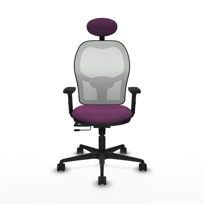 PIQUERAS Y CRESPO Silla de oficina Jorquera Morado/Blanco PIQUERAS Y CRESPO Silla de oficina Jorquera Morado/Blanco