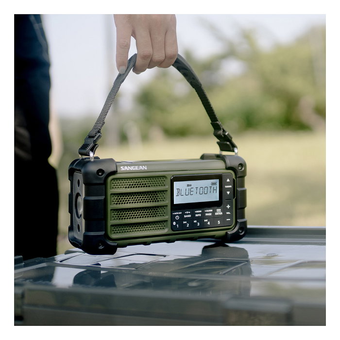Sangean MMR-99 Radio Portátil Digital AM/FM Verde Sangean MMR-99 Radio Portátil Digital AM/FM Verde