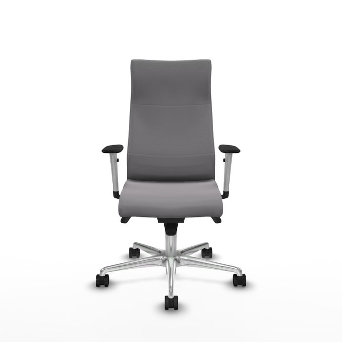 PIQUERAS Y CRESPO Sillón Albacete con Mecanismo Sincro, Similpiel Gris PIQUERAS Y CRESPO Sillón Albacete con Mecanismo Sincro, Similpiel Gris