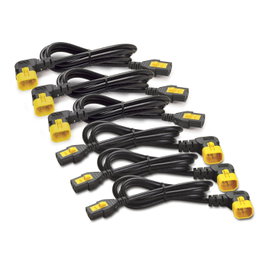 APC Kit de 6 cables de alimentación AP8704R-WW con bloqueo, IEC C13 a C14, 1,2 m