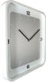 Nextime Reloj de pared 3518WI Blanco Square Wall