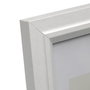 Marco de Fotos Versa Blanco Madera MDF Vintage 1,5 x 29 x 29 cm
