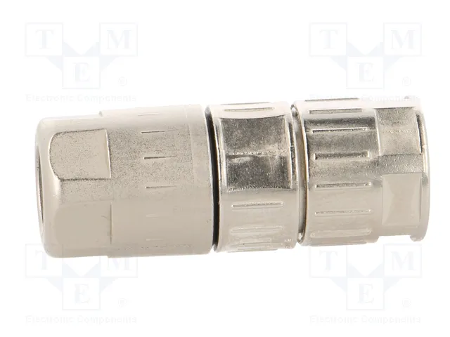 HARTING Conector M12 Slim 4 pines hembra recto HARTING Conector M12 Slim 4 pines hembra recto