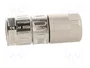 HARTING Conector M12 Slim 4 pines hembra recto