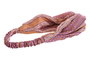 DKD Home Decor Set de 3 Accesorios de Pelo Menorca Fucsia y Naranja