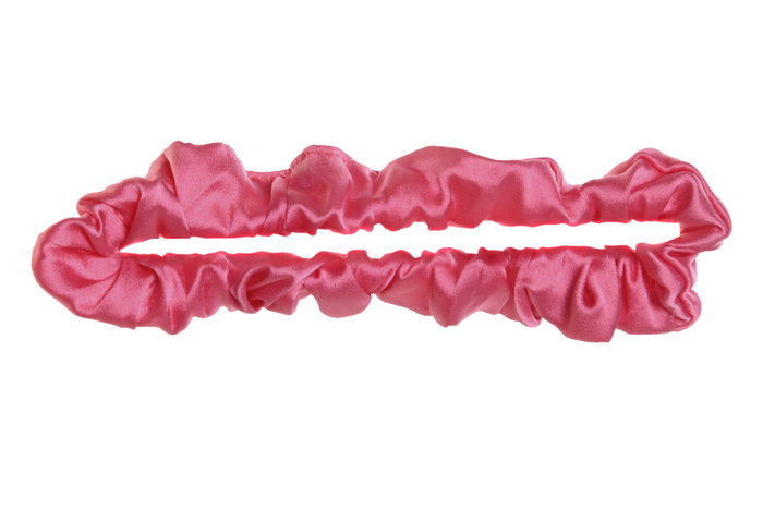 DKD Home Decor Set de 3 Accesorios de Pelo Menorca Fucsia y Naranja