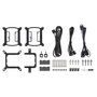 Thermaltake TH240 V2 Ultra ARGB Sync CPU Liquid Cooler Negro