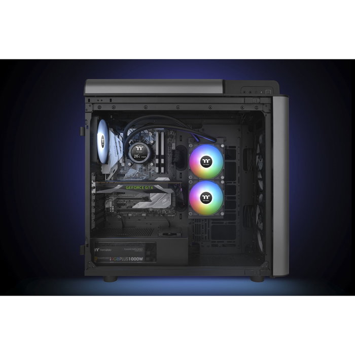 Thermaltake TH240 V2 Ultra ARGB Sync CPU Liquid Cooler Negro Thermaltake TH240 V2 Ultra ARGB Sync CPU Liquid Cooler Negro