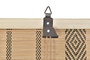 DKD Home Decor Estor Balines Marron Oscuro Poliéster Bambú 175 x 60 x 3 cm