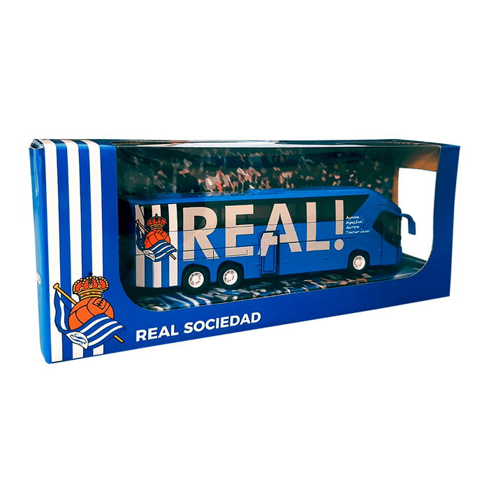 Eleven Force Autobús Real Sociedad 16255/16225 Réplica Oficial Juguete +3 Años