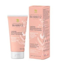 BIARRITZ Crema Reparadora Post-Tatuaje 100Ml Hidrata Purifica Calma Picor