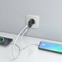 Aisens Cargador de Pared GaN 30W con 2x USB-C Negro ASCH-30W2P049-BK