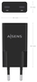 Aisens Cargador de Pared GaN 30W con 2x USB-C Negro ASCH-30W2P049-BK