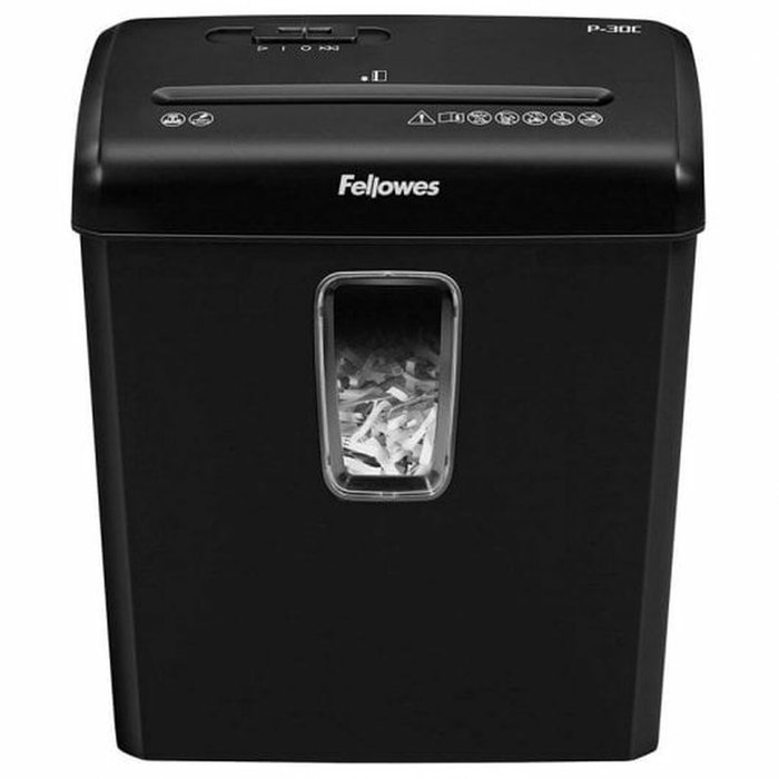 Fellowes P-30C Destructora de Papel Corte en Partículas 15L Negro